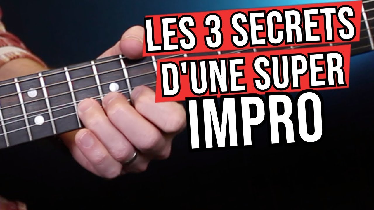 Comment D&eacute;buter l'improvisation &agrave; la Guitare ?