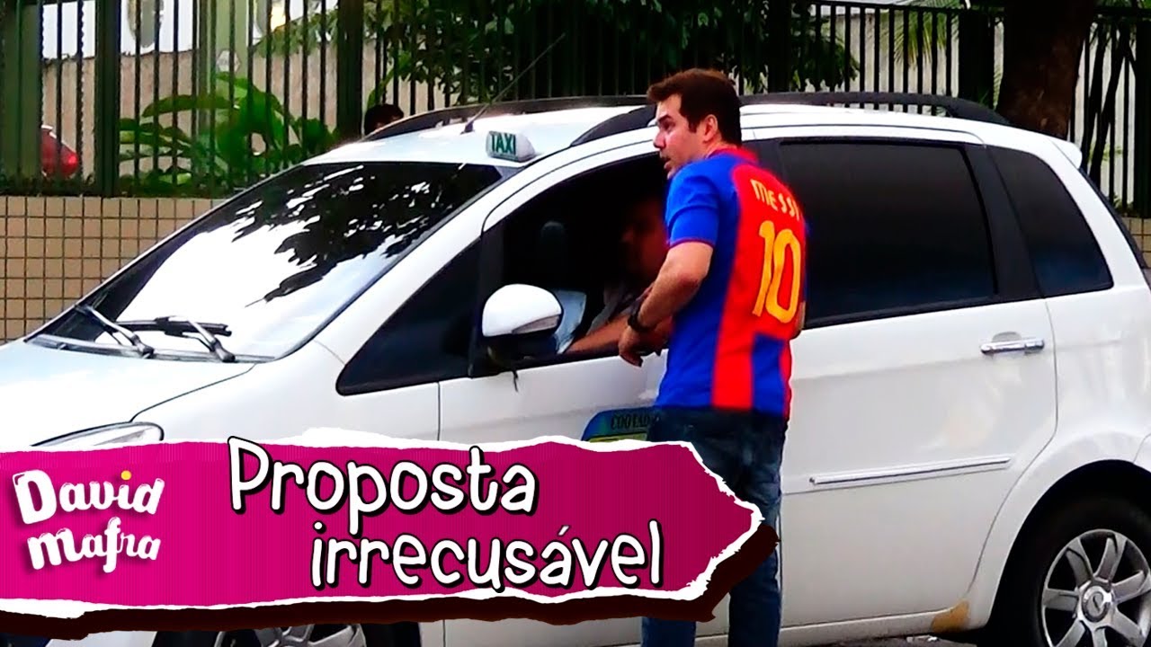 PEGADINHA: PROPOSTA IRRECUSÁVEL (PEGADINHA DO TÁXI)
