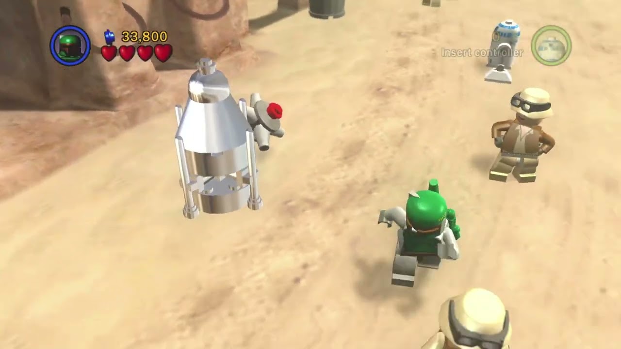 Lego Star Wars 2 The Original Trilogy: Episode 4 Mission 3 MOS Eisley Spaceport (Free Play)