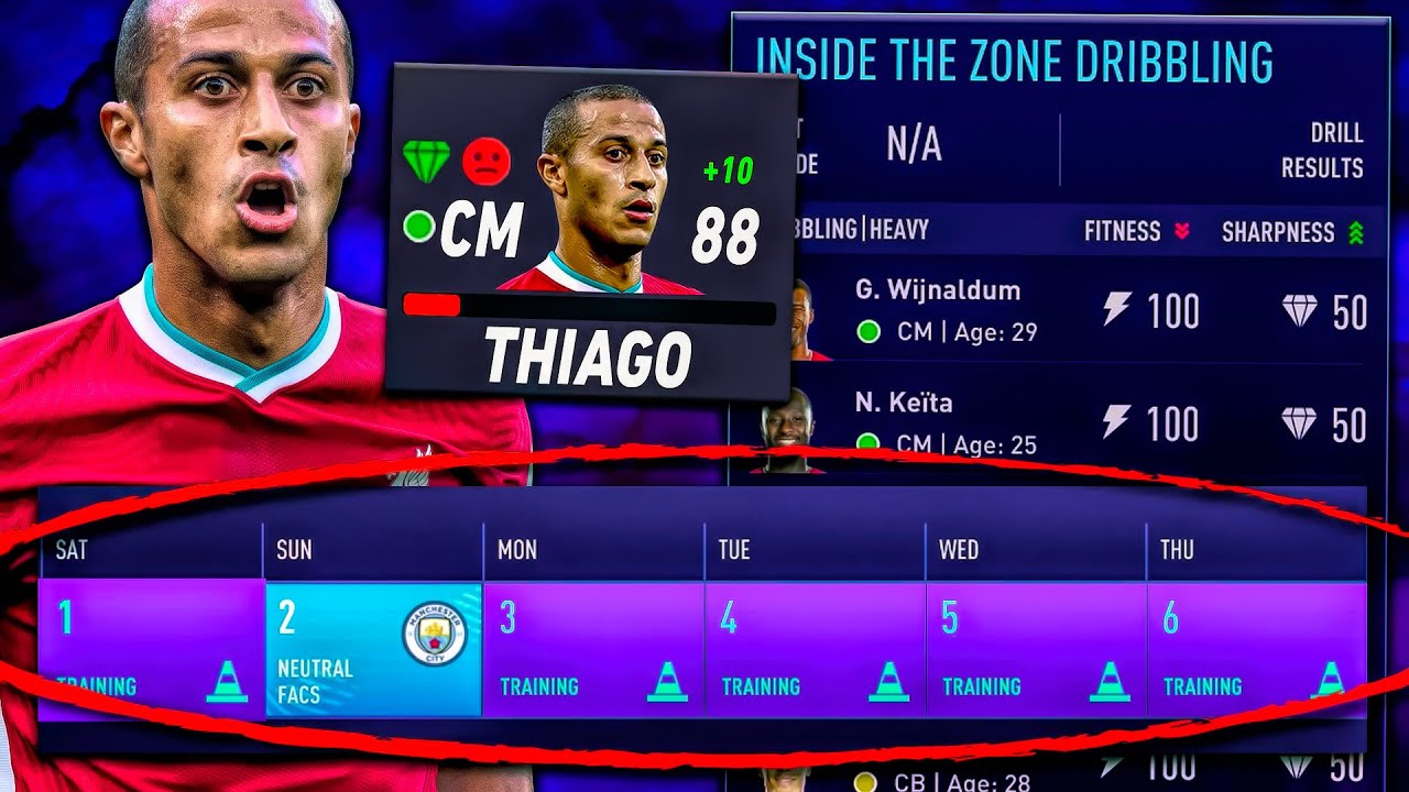 I Trained Players EVERYDAY On FIFA 21 With NO REST DAYS!