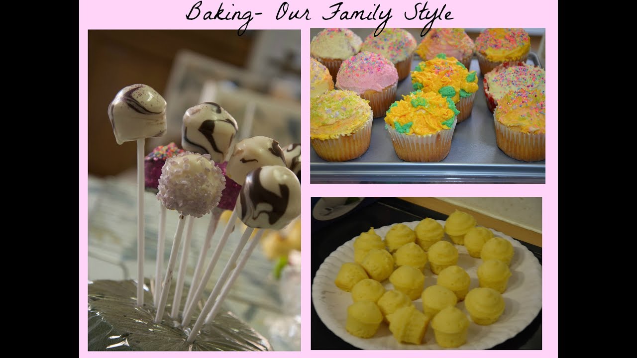 Baking- Our family style.