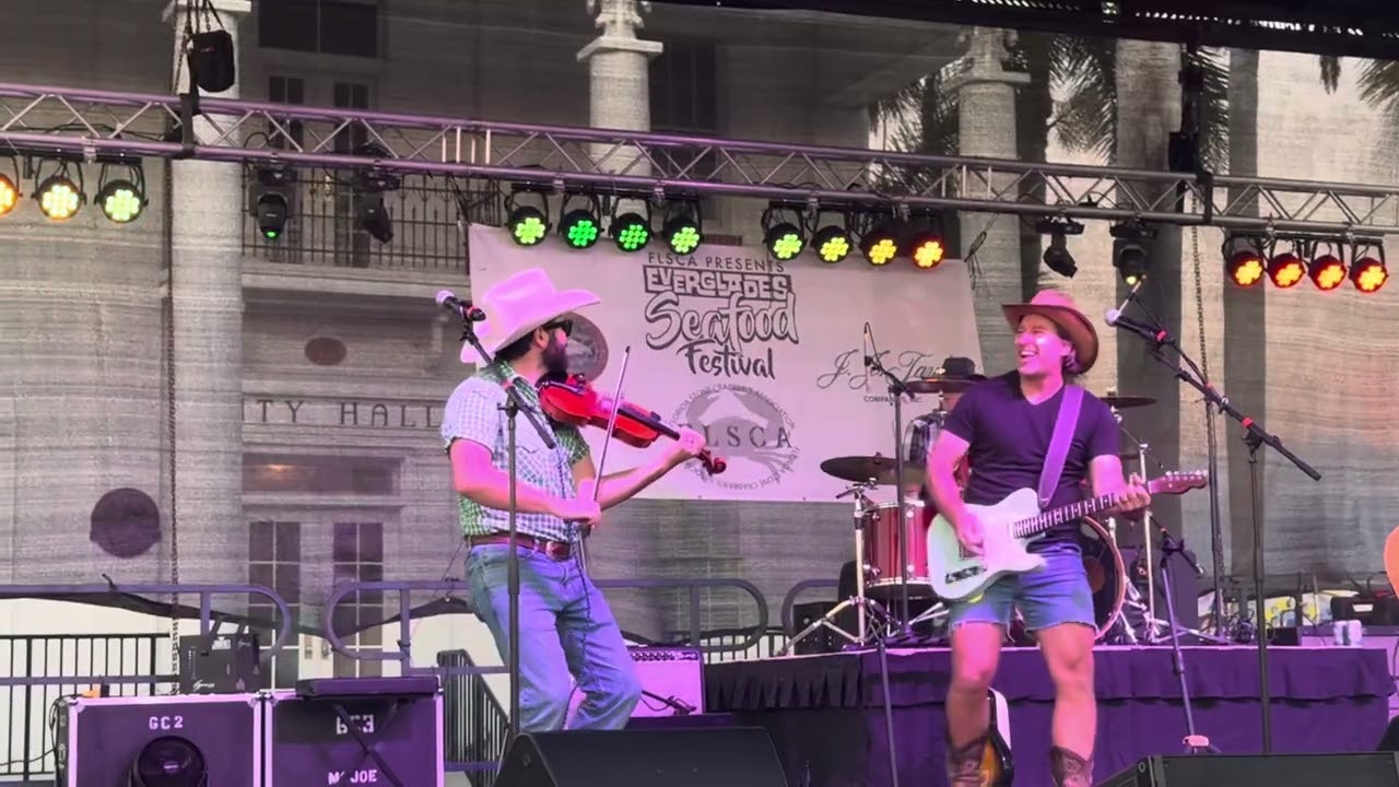 Big Cypress Band covers “Dixieland Delight” by Alabama at the Everglades Seafood Festival 2026