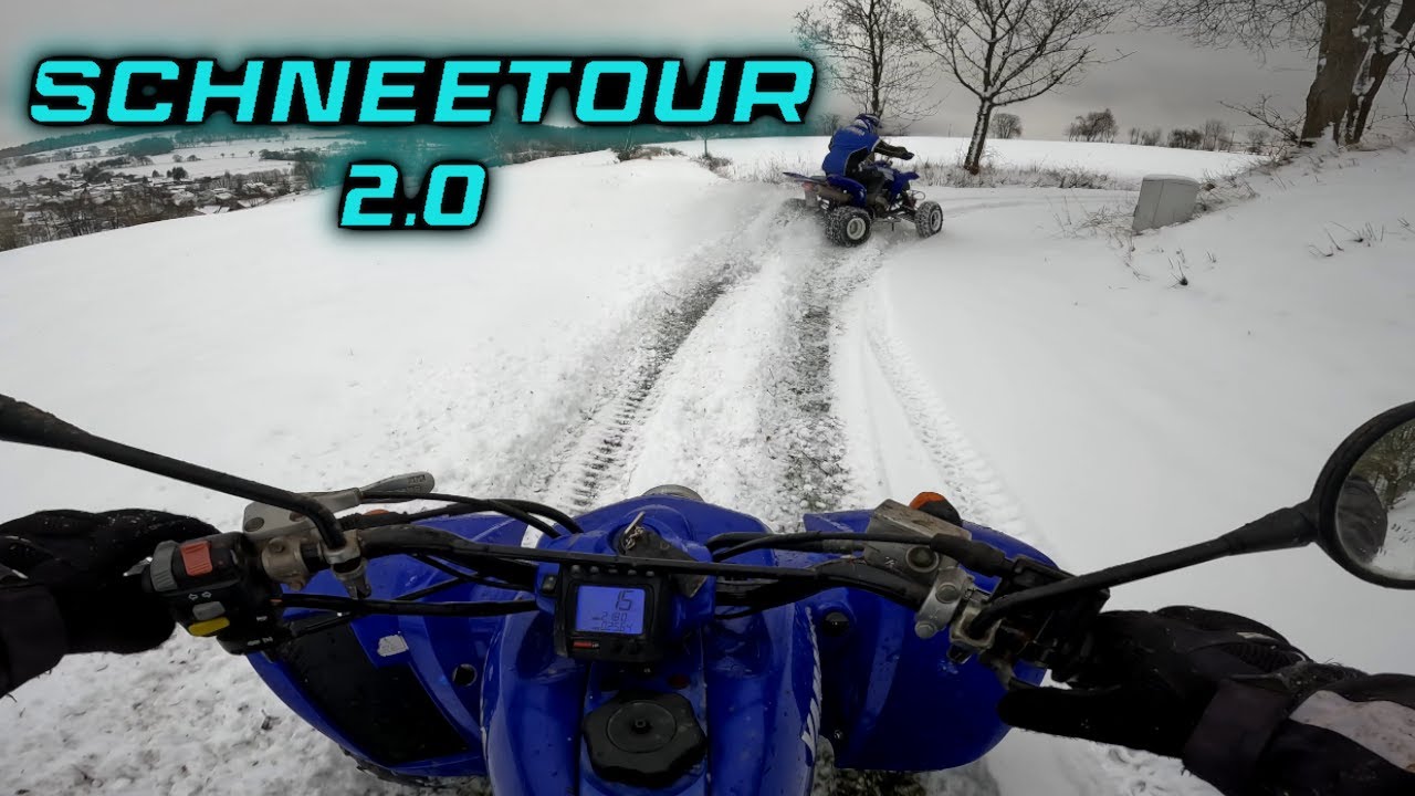 Yamaha Raptor 660 - Schneetour 2.0