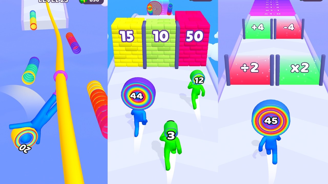 🧍Layer Man Gameplay Walkthrough Levels 1–18 – Satisfying Layer Collection & Running (Android,iOS)