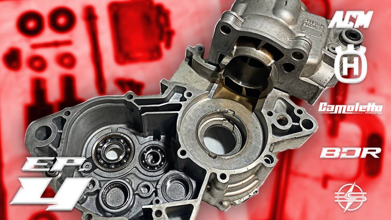 APERTURA E LAVORAZIONE MOTORE HUSQVARNA 125! EP. 4