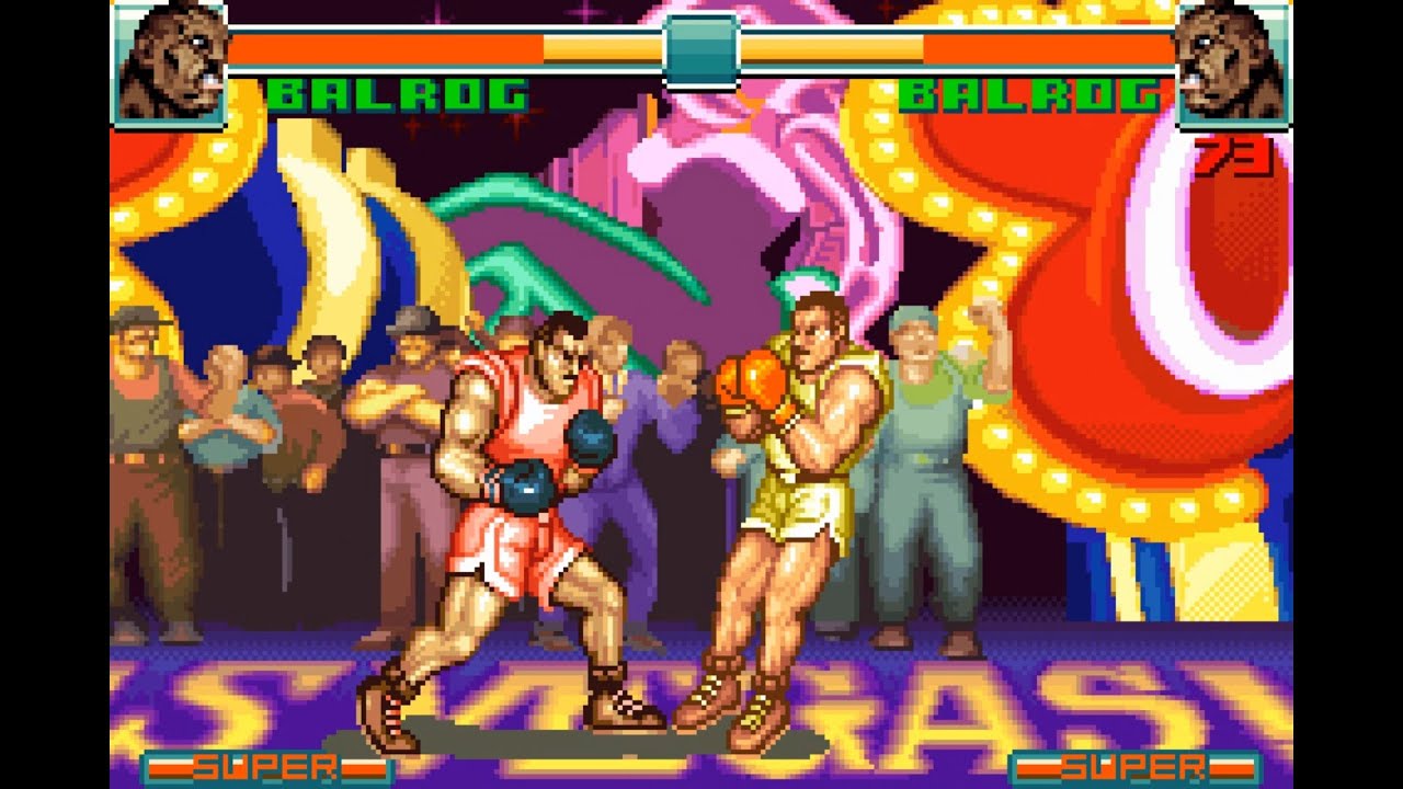 Super Street Fighter II Turbo Revival - Balrog vs 100 (Longplay)