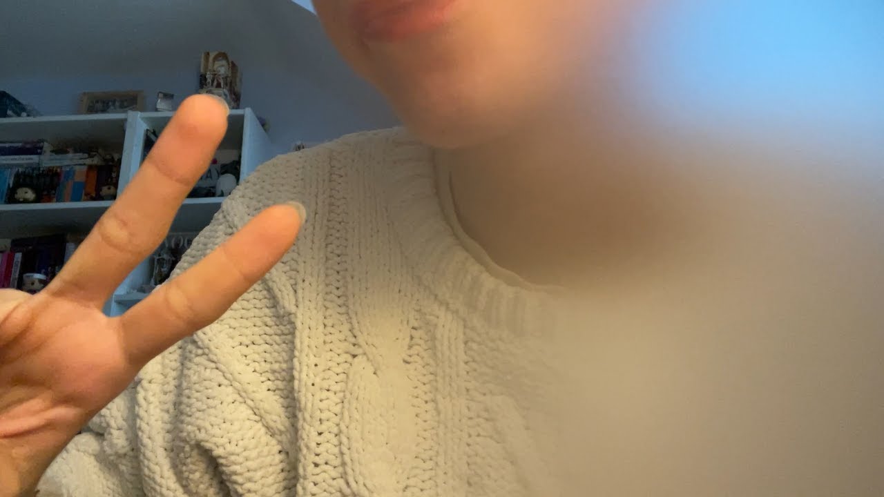 asmr eye test & fitting you with glasses
