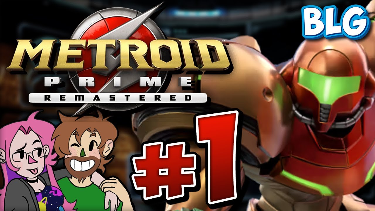 Lets Play Metroid Prime Remastered (BLIND) - Part 1 - Ridley, the Weird Dog