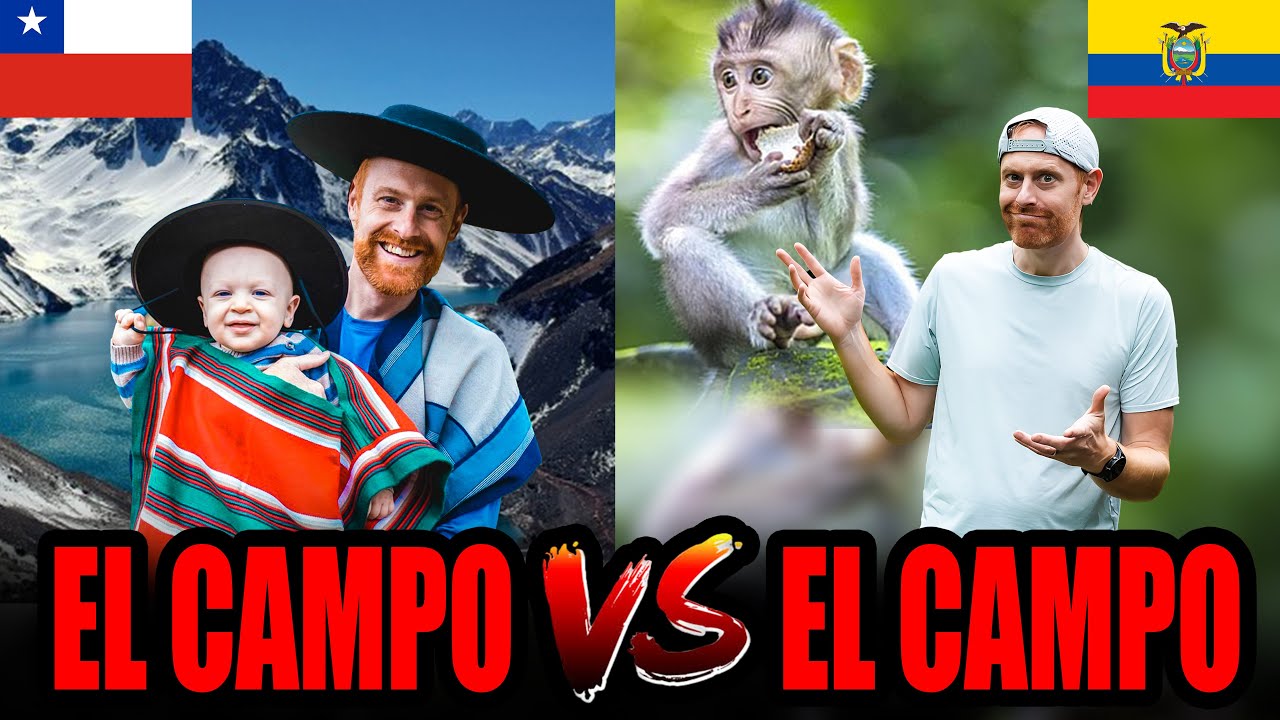 Del campo chileno a la selva ecuatoriana: ¡Las diferencias te van a sorprender!