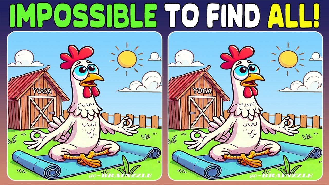 Find 3 Differences in 90 seconds | Sharpen Your Focus with This Fun Tricky Challenge