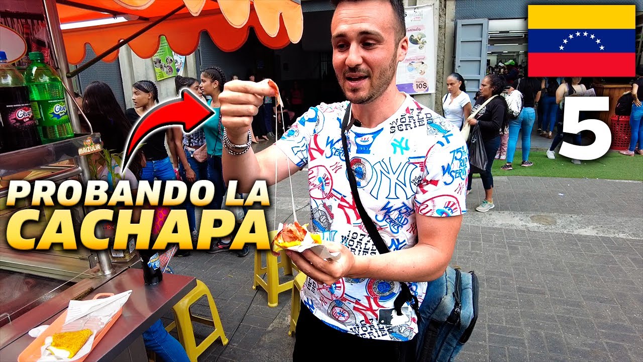 🌭Probando las TOP 10 COMIDAS CALLEJERAS en CARACAS | VENEZUELA