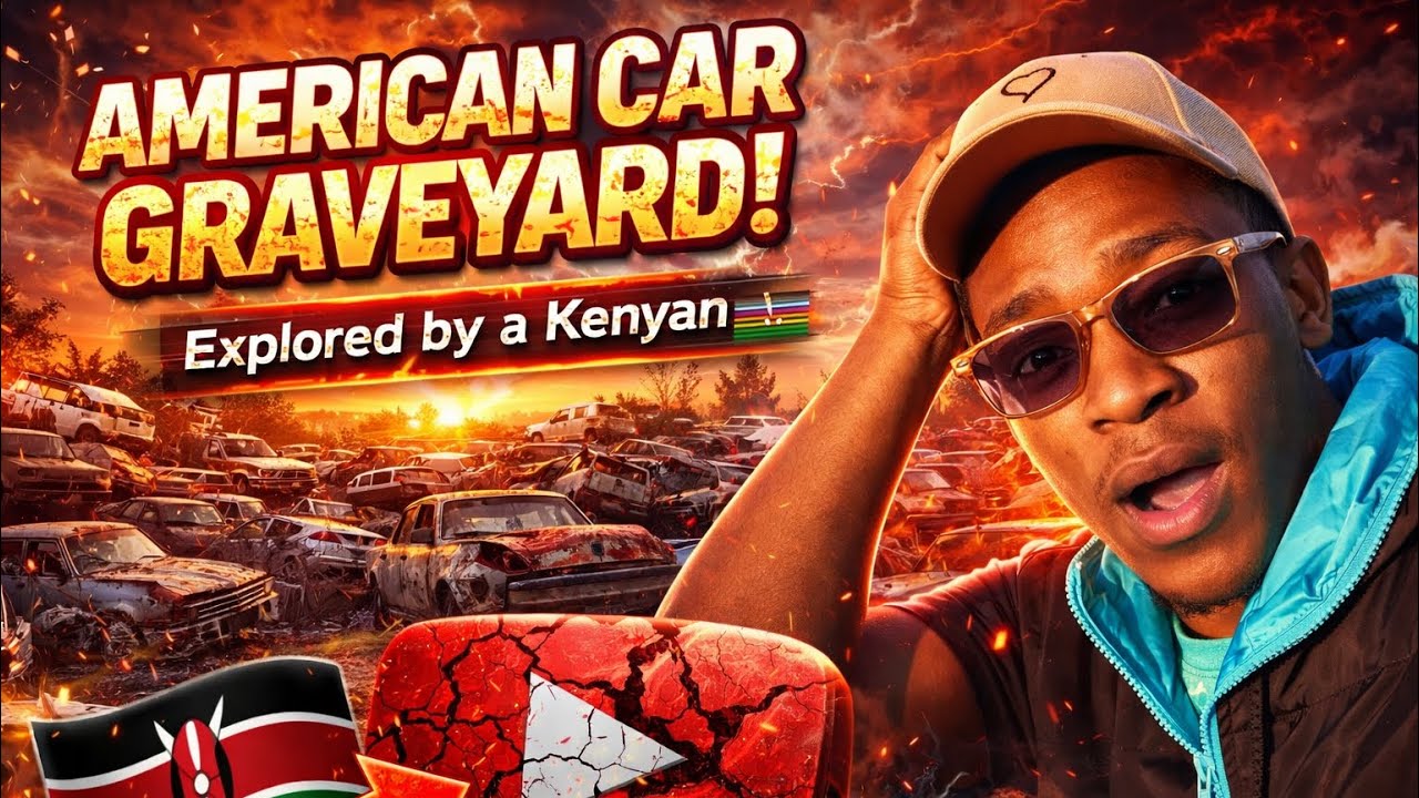 I visited A Car Graveyard Here in America 🇺🇸 As A Kenyan 🇰🇪