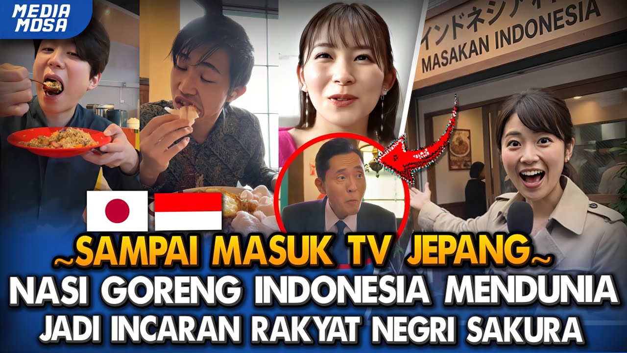 🔥MASUK TV JEPANG! Nasi Goreng Indonesia Jadi Incaran Warga Jepang – Rasanya Bikin Heboh Sosial Media