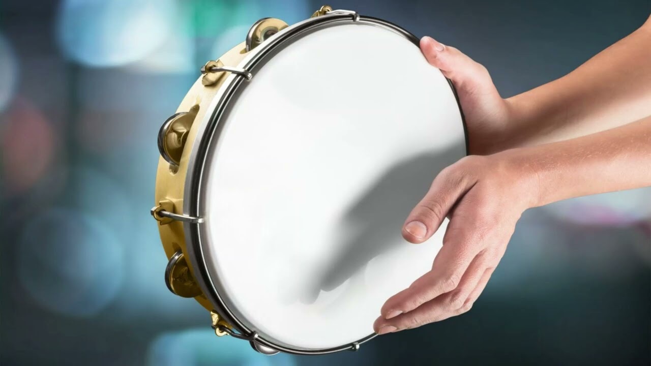 Tocar la Pandereta 🎶​ // Instrumentos Percusión Efecto de sonido
