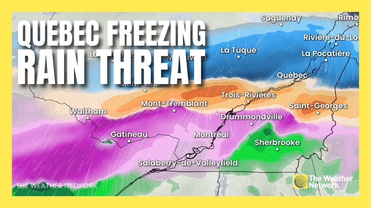 The Risk of a Potentially Significant Ice Storm in Quebec Grows | #forecast