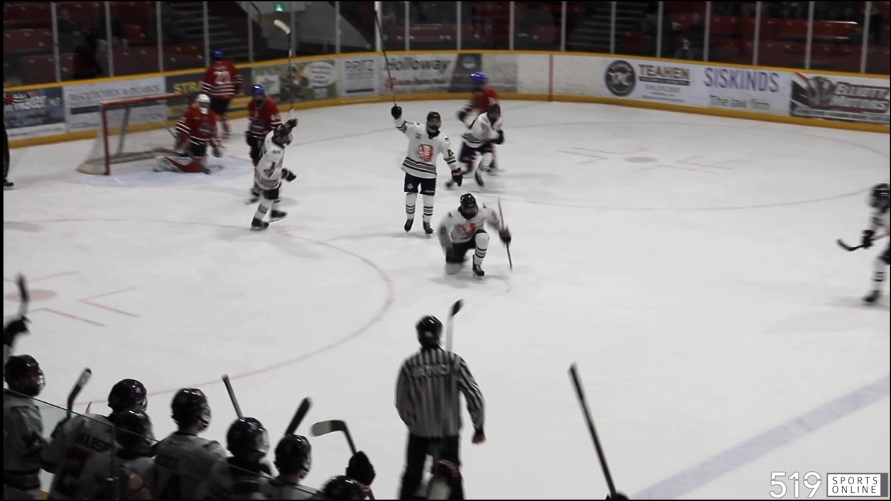 Плей-офф GOHL (матч 3) - London Nationals против Stratford Warriors