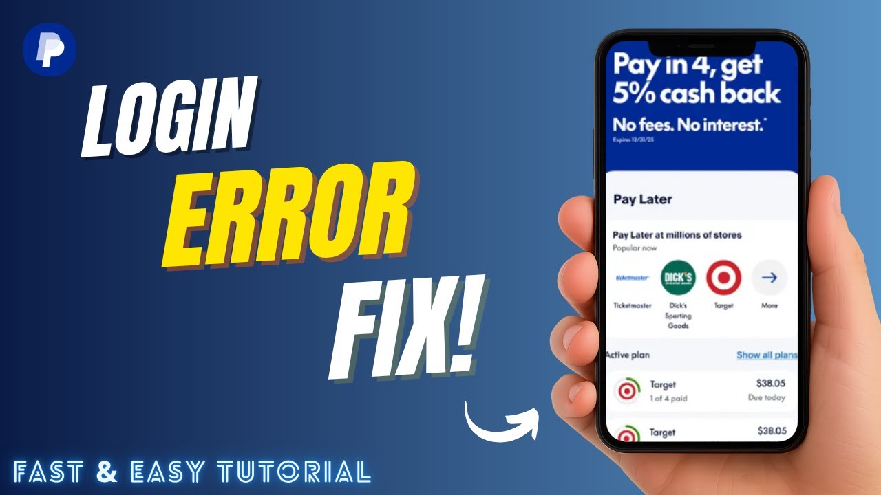 How to Fix &ldquo;We Couldn&rsquo;t Confirm It&rsquo;s You&rdquo; Error on PayPal 2025