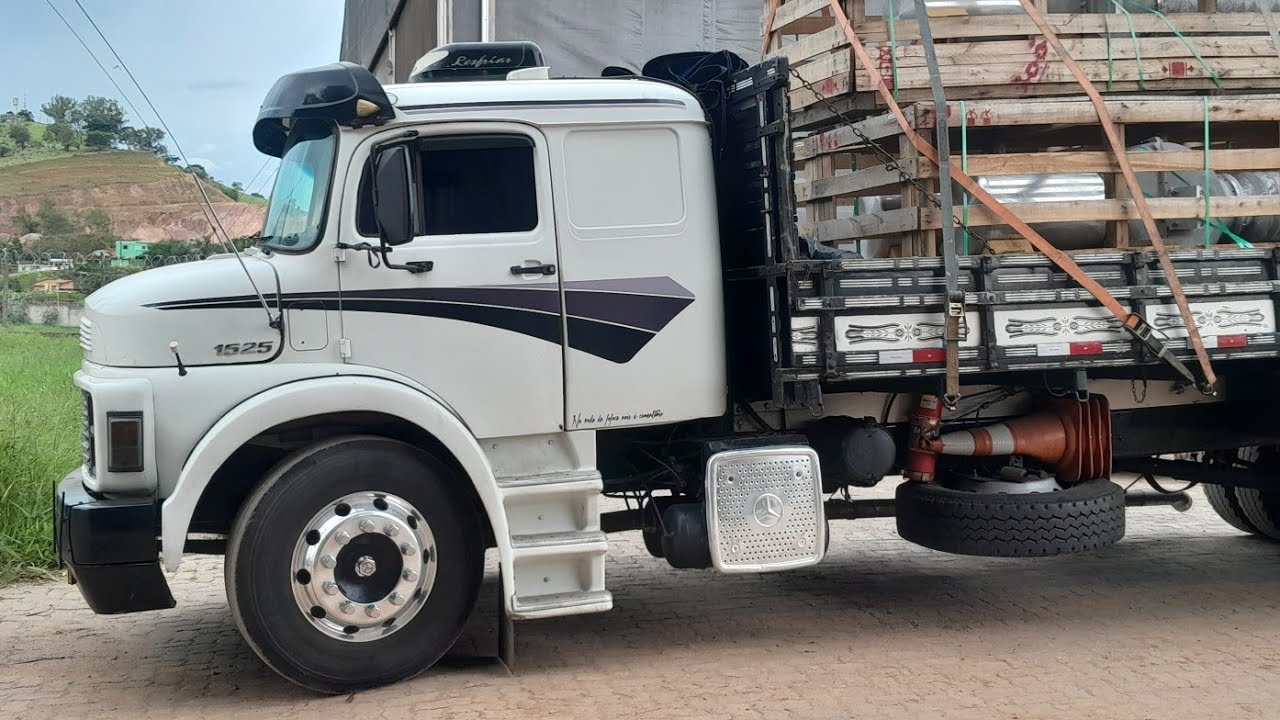 MB 1525 motor 355 turbo interculer estalando