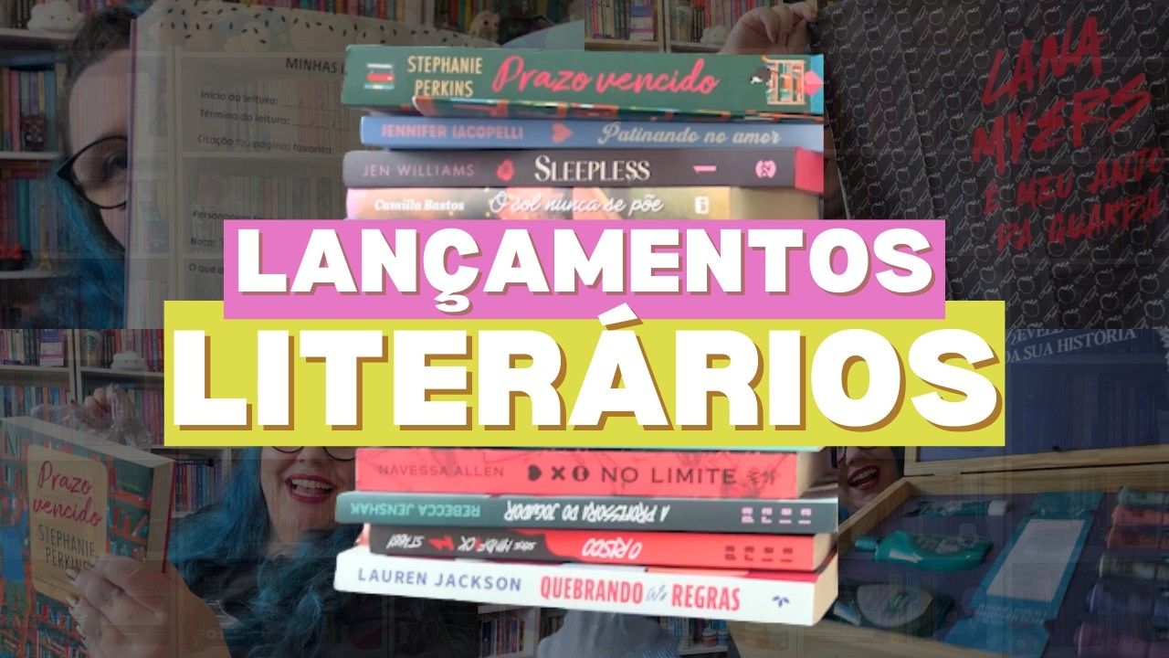 LANÇAMENTOS LITERÁRIOS | UNBOXING