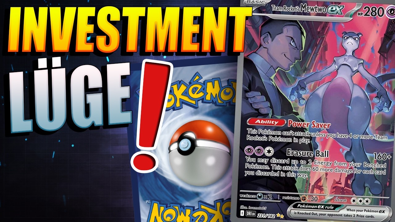 Die größte INVESTMENT LÜGE bei Pokemon Karten - Pokemon Investment