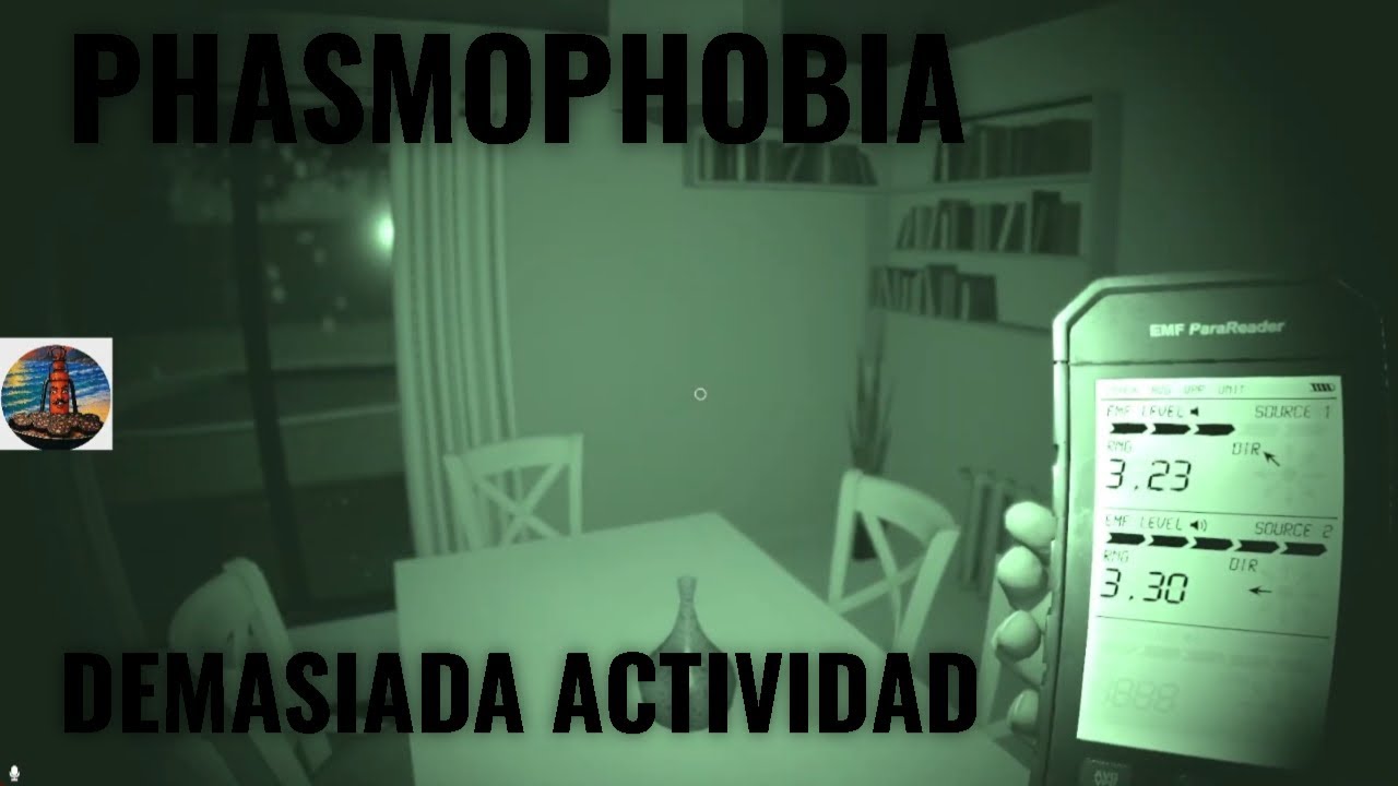 PHASMOPHOBIA Mucho caos hoy xDDD...