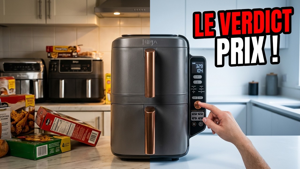 NINJA DOUBLE STACK XL : LE MEILLEUR AIRFRYER DE 2026 ? NOTRE TEST !