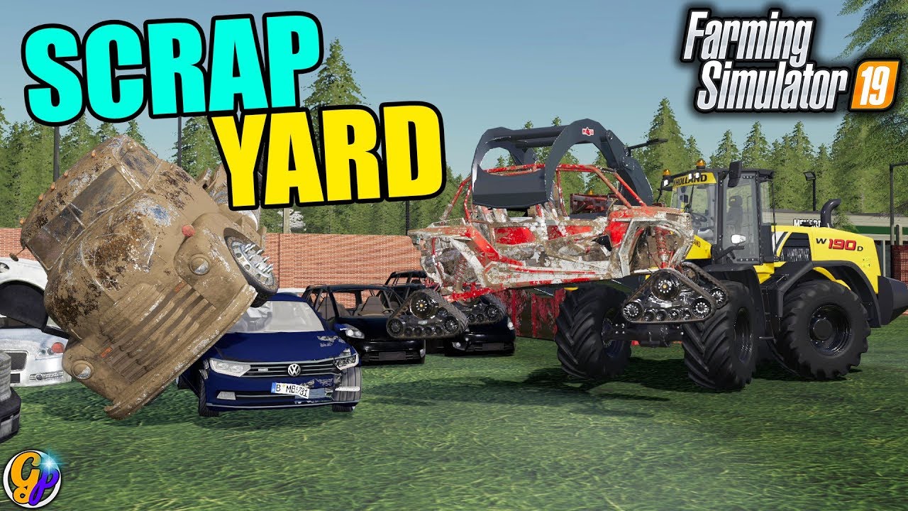 FS19 - BEST SCRAPYARD $15,000 PROFIT FARMING SIMULATOR 19