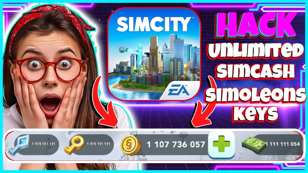 Simcity Buildit Hack Mod 2026 💋 Get Unlimited Free Simcash, Simoleons, Keys, Money on iOS & Android