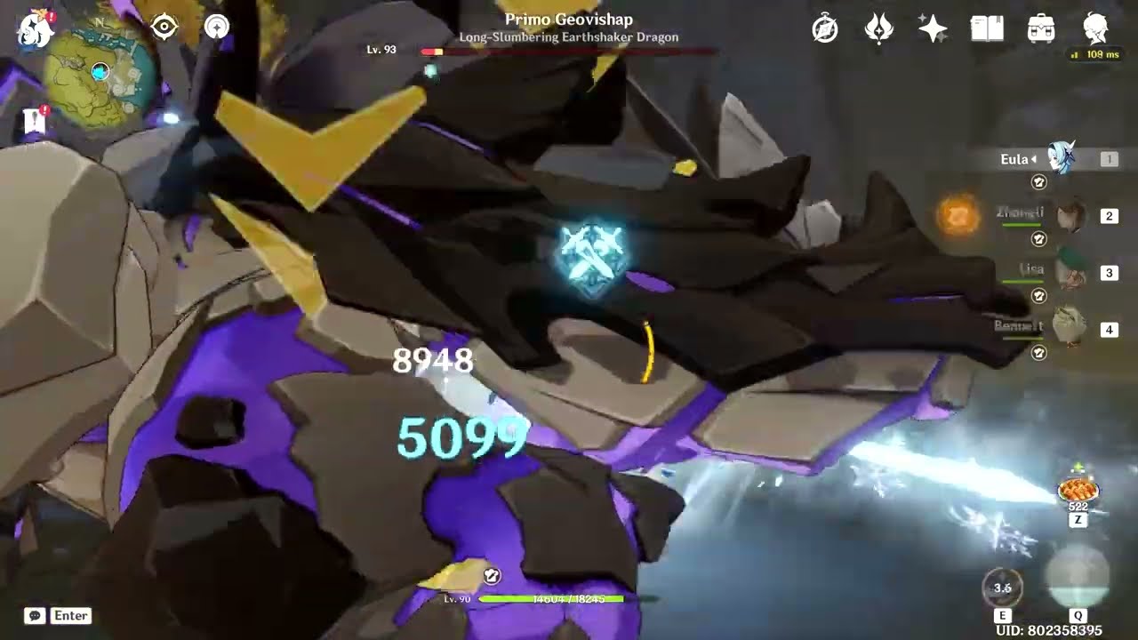 Eula But With 100 Crit Rate!? | Genshin Impact