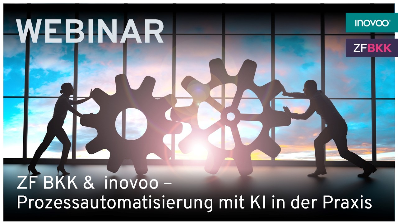 Automatisierung mit KI in der Praxis - NOVO CxP und NOVO AI Studio bei der ZF BKK