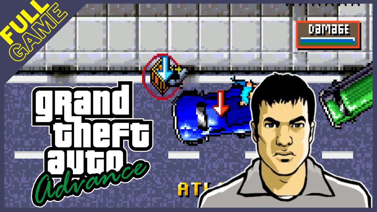 Grand Theft Auto Advance Longplay (GBA) | Walkthrough