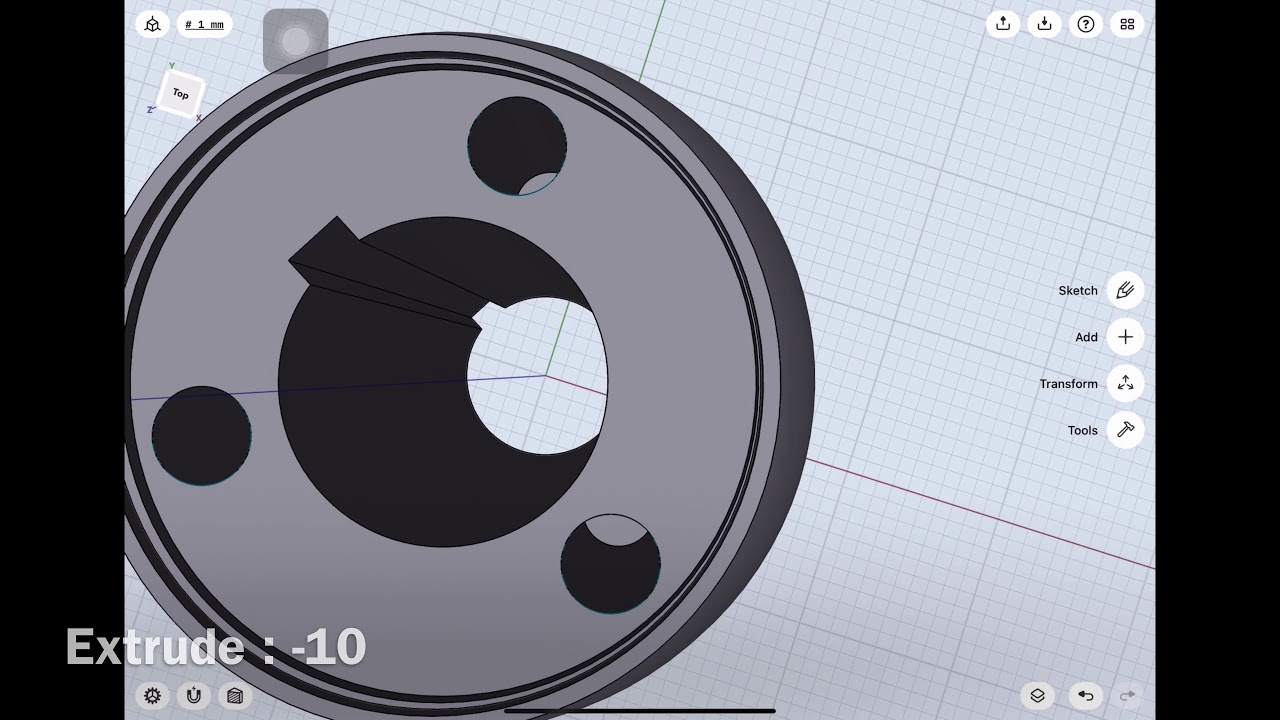 [How to Shapr3D] Fan Blade 2D to 3D drawing 129