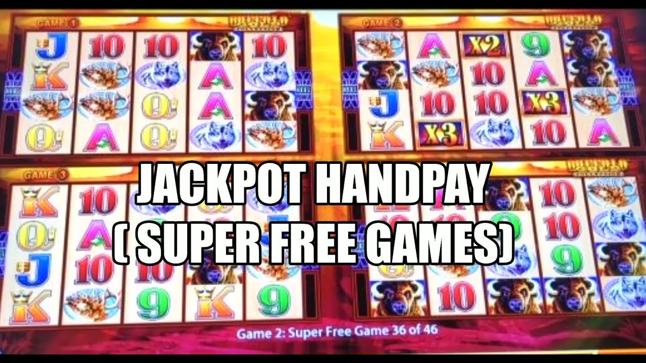 WONDER 4 WHEEL (BUFFALO GOLD). JACKPOT HANDPAY!