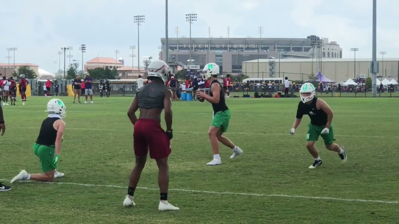 Arch Manning, Newman participate in LSU's 7-on-7 tournament | June 10, 2022