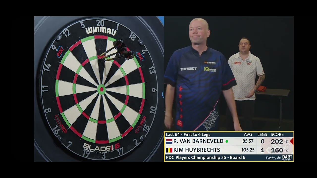 Kim Huybrechts vs Raymond Van Barneveld | Players Championship 26 2025 🎯