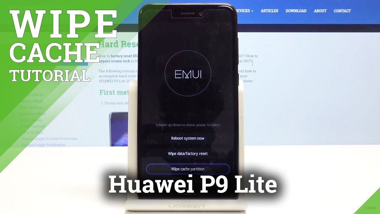 How to Wipe Cache Partition in Huawei P9 Lite - Remove Cache Files