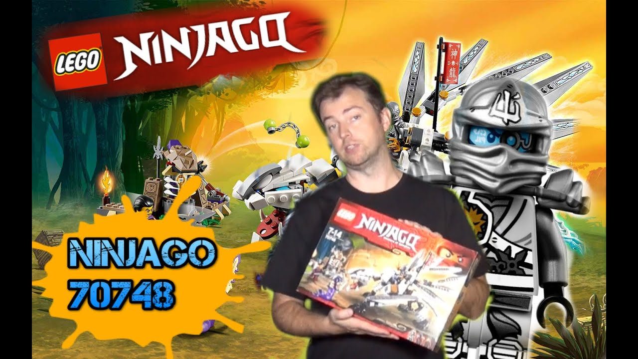 LEGO Ninjago 70748, Титановый дракон, обзор конструктора Lego от legocrazymotion