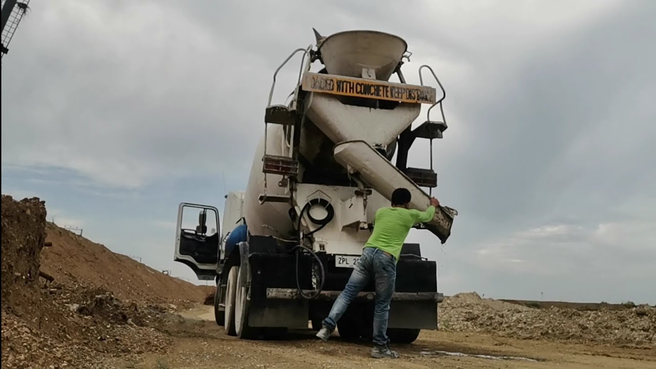 PAANO MAG HUGAS NANG MIXER TRUCK