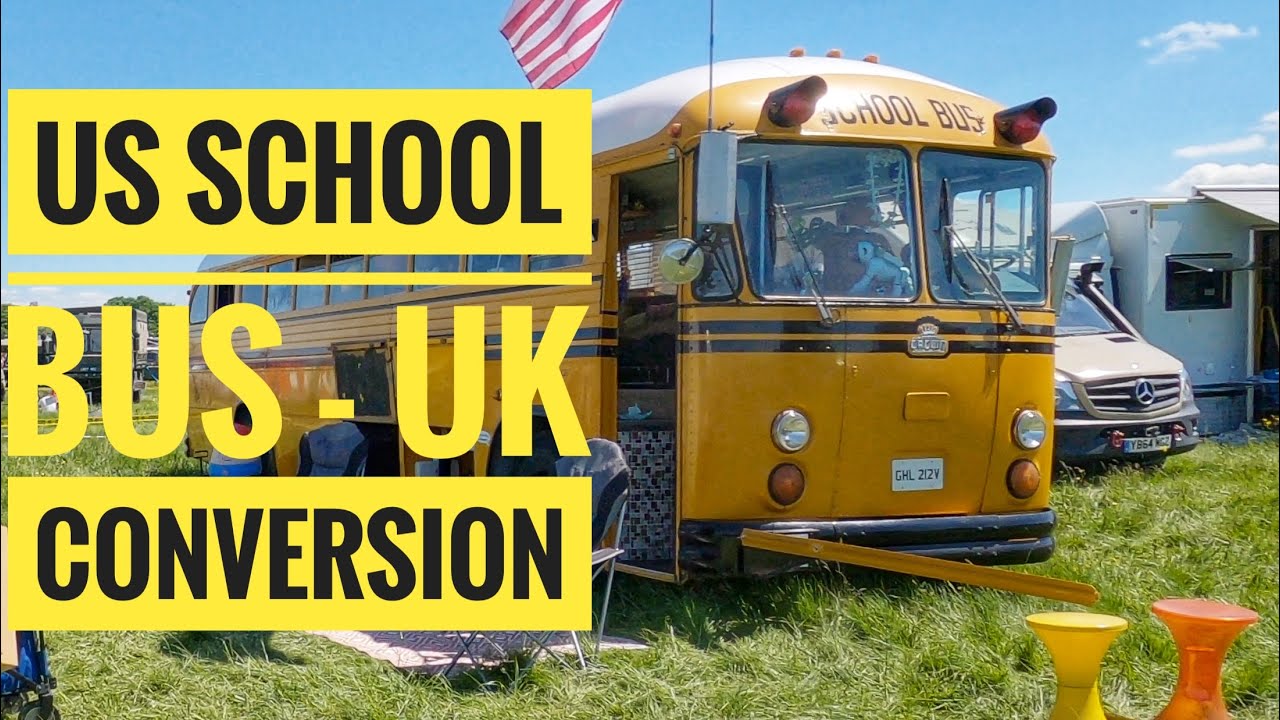 US School Bus Camper - UK Conversion Tour, Scoobie-Dee 52