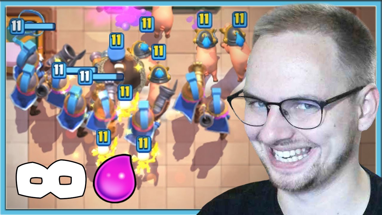 🤣 АХАХА, ТРИ МУШКЕТЕРА С БЕСКОНЕЧНЫМ ЭЛИКСИРОМ / Clash Royale