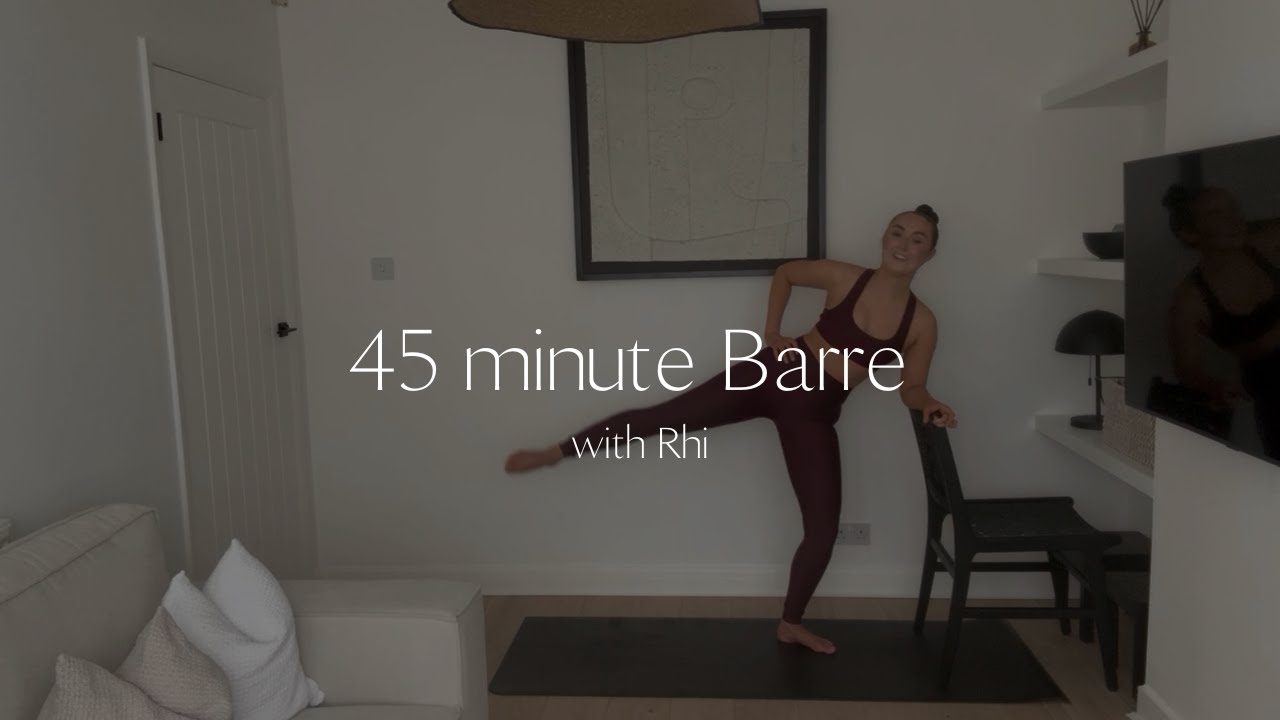 45 minute Barre workout | Ballet Barre workout
