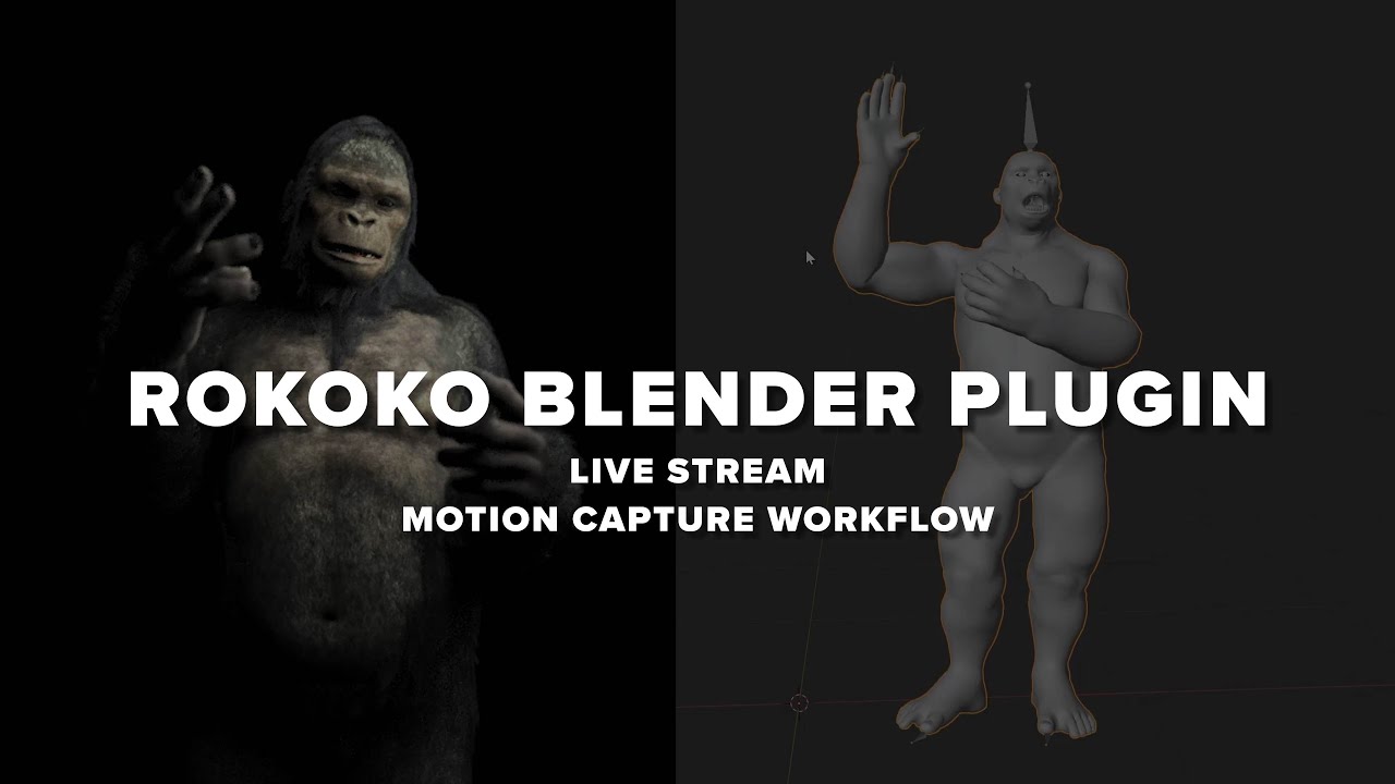 Rokoko Blender Plugin - mocap livestreaming workflow w Smartgloves, Smartsuit Pro, and Face Capture