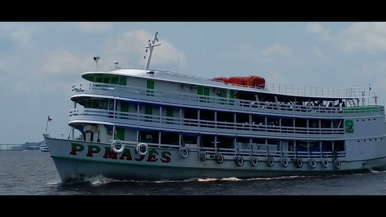 saída do navio motor pp maues