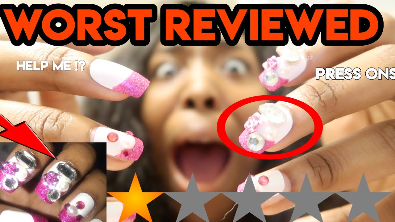 I WENT TO THE WORST REVIEWED NAIL SALON IN ATLANTA MY CITY | PRESS ON NAILS FOR $200 ft. sunber hair