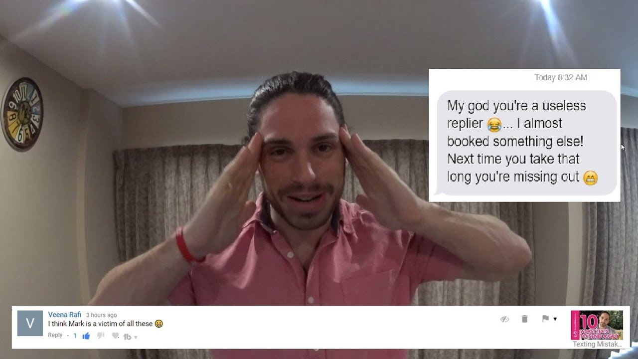 What To Text A Guy To Make Him Text Back Faster! | Ask Mark #73