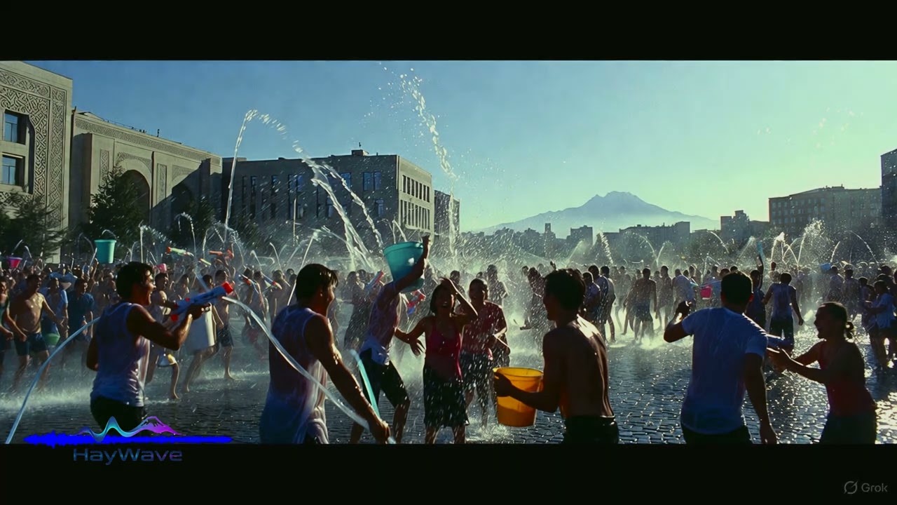 Vardavar: Yerevan Water Festival Vibes (HayWave Mix)