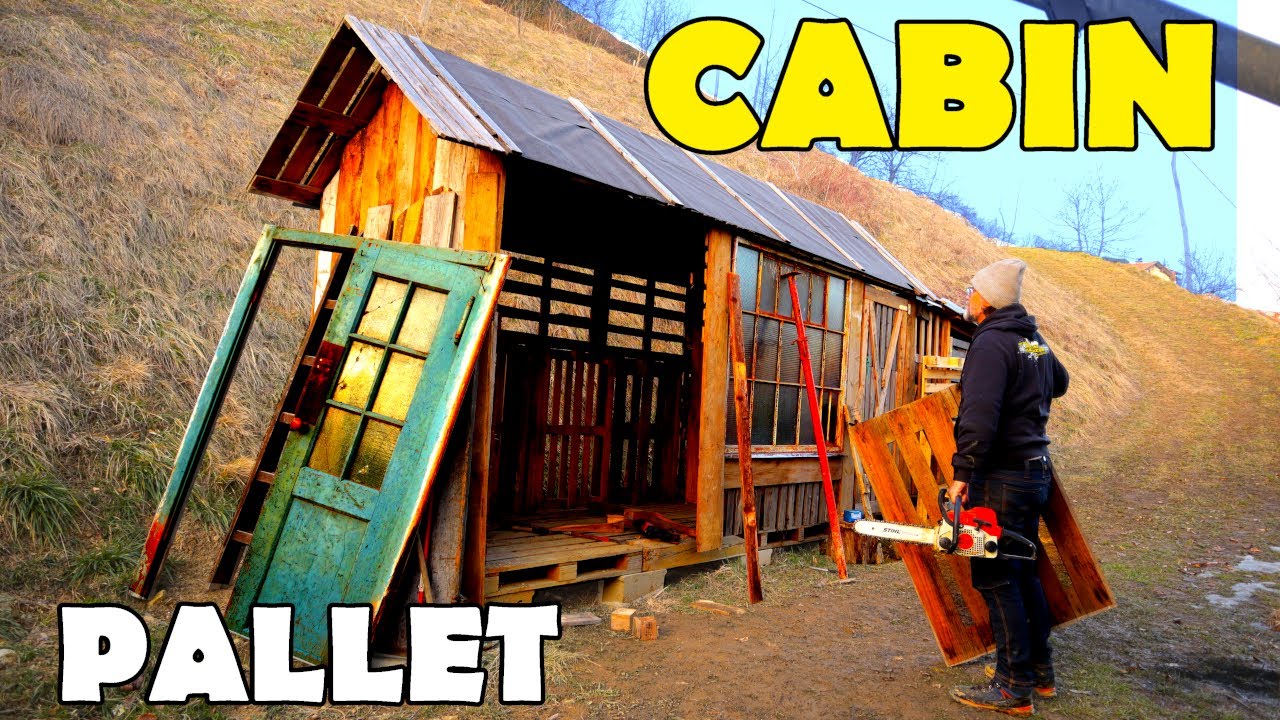 Building a CABIN from PALLETS #10