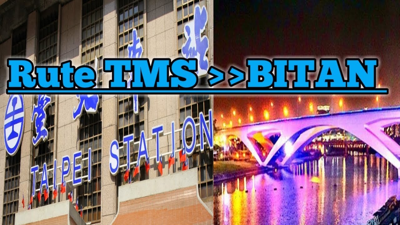 RUTE TMS (TAIPEI MAIN STATION) KE XINDIAN-BITAN NEW TAIPEI CITY, #LMVlog