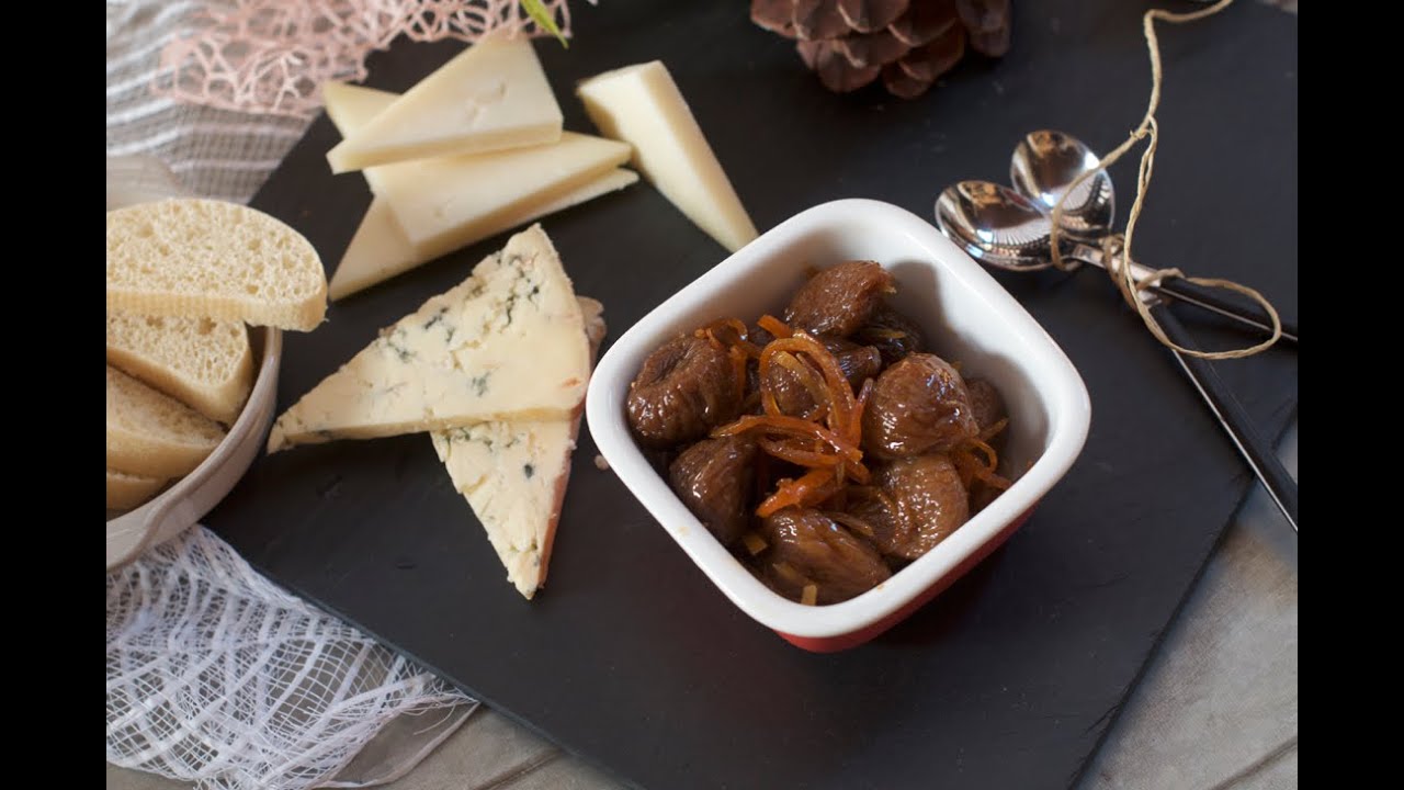 Higos al whisky, receta.