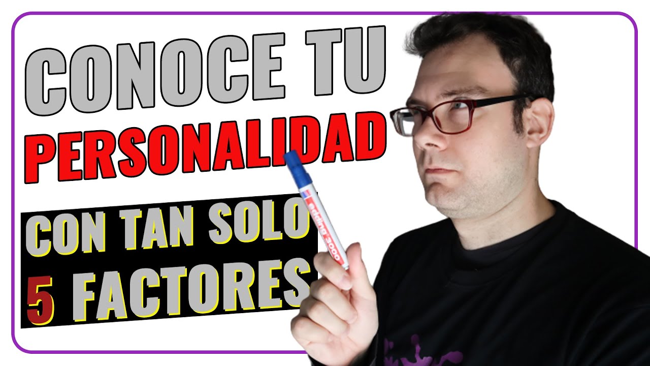 ¿CÓMO ERES? 🧑Conoce tu PERSONALIDAD con tan solo 5 RASGOS👩